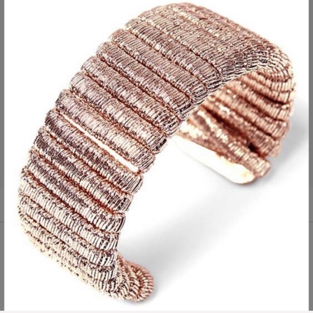 Rose Goldtone Treviso Cuff